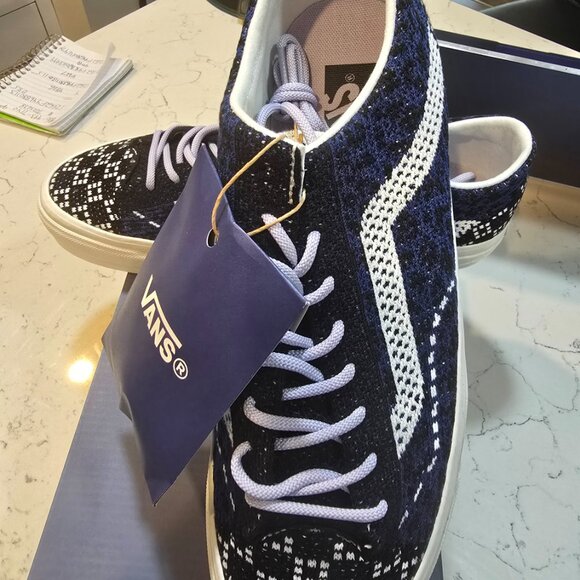 Vans Old Skool 36 LX Premium Skateboarding VN000EFKBX9 Cheetah Navy MENS 10 NEW - Picture 3 of 11